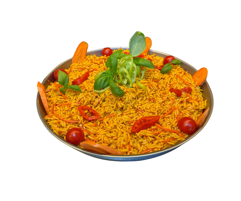 Griekse Orzo Salade Schaal