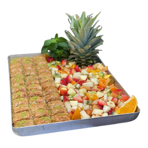 Baklava met fruit 50/50